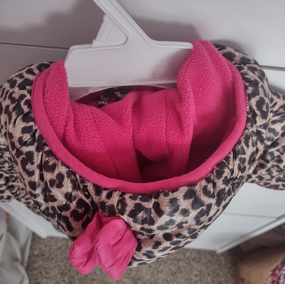 Michael Kors Baby girl Leopard print snowsuit - Picture 5 of 7